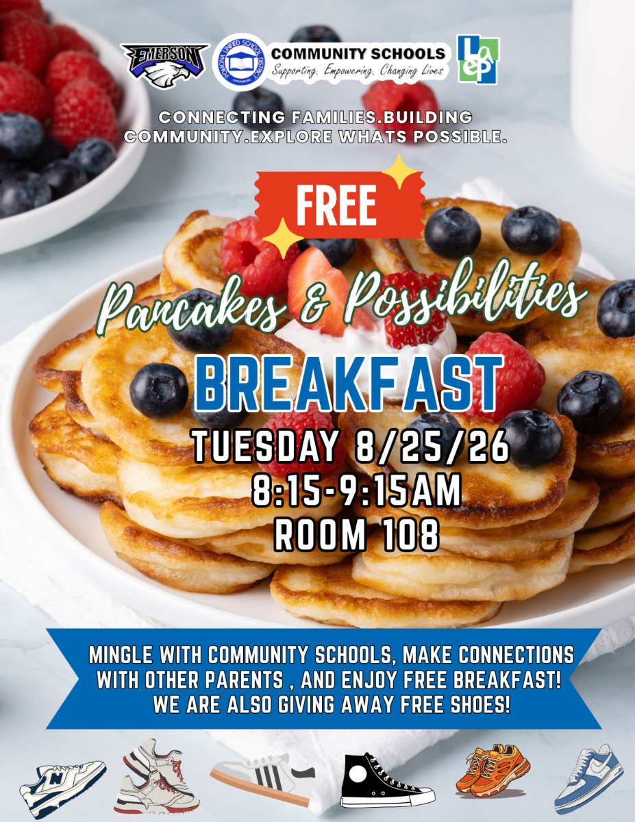 Pancakes & Possibilities Aug 25th